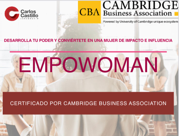 Taller de liderazgo femenino para mujeres ejecutivas Carlos Castillo